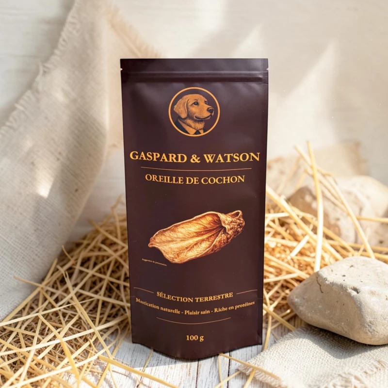 Oreille de Porc pour Chien 100% Naturel | Gaspard & Watson