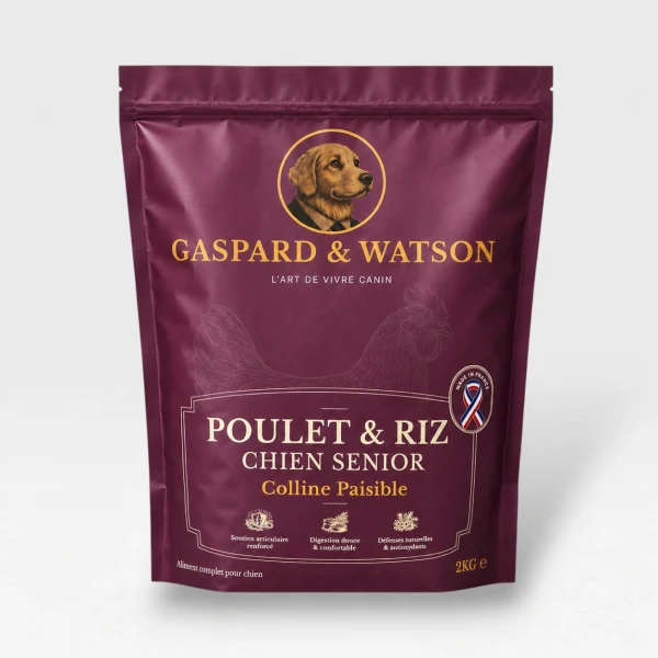 Poulet & Riz (Chien senior) - Colline paisible 2kg